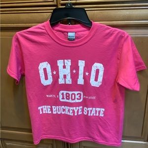 NWOT YOUNG GIRLS OHIO T SHIRT